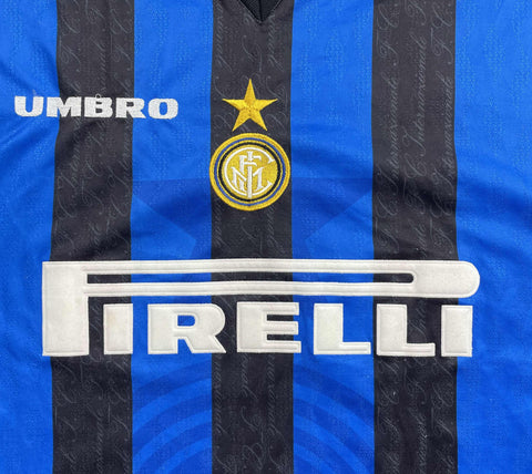 How to Identify an Inter Milan 1997-98 Home Match Shirt - Calcio 90