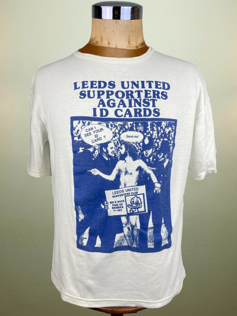 T-Shirt • 1989 • Leeds • No ID Cards Bootleg Tee