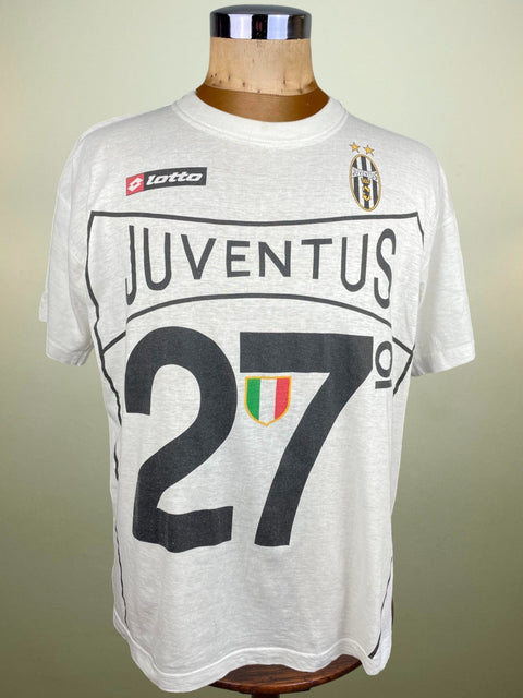T-Shirt • 2003 • Juventus • Official Lotto 27th Scudetto T-Shirt