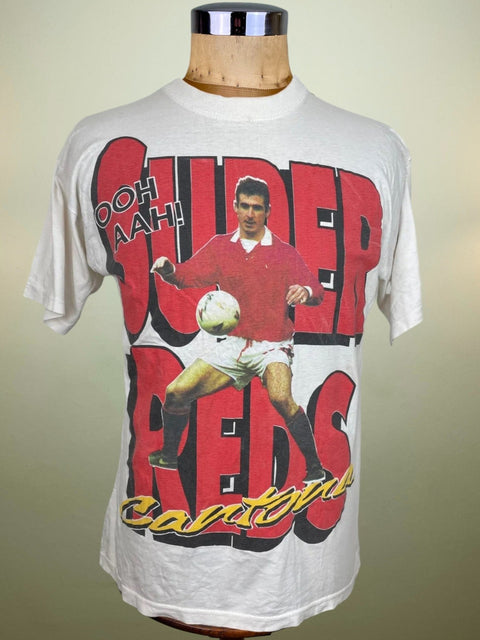 T-Shirt • 1993 • Premier League • Manchester United • Eric Cantona Bootleg T-Shirt