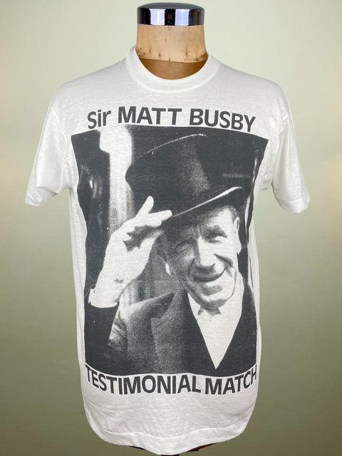 T-Shirt • 1991 • Manchester United • Matt Busby Testimonial T-Shirt