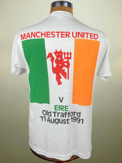 T-Shirt • 1991 • Manchester United • Matt Busby Testimonial T-Shirt - Calcio 90