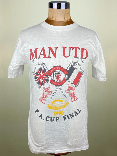 T-Shirt • 1990 • FA Cup • Manchester United • Bootleg T-Shirt