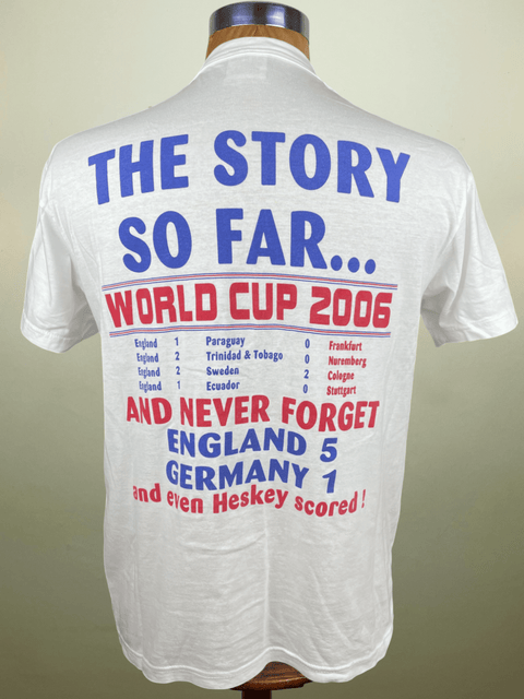 T-Shirt • 2006 • England vs Portugal • 2006 World Cup Bootleg T-Shirt - Calcio 90