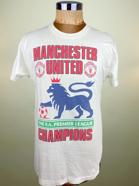 T-Shirt • 1993 • Premier League • Manchester United • Bootleg T-Shirt