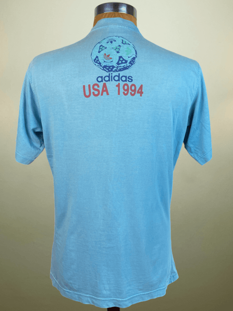 T-Shirt • 1994 • World Cup 94 • Adidas Official T-Shirt - Calcio 90