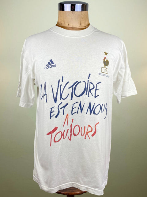 T-Shirt • 2000 • Euro 00 • France • Official Adidas Winners T-Shirt