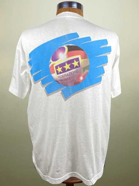 T-Shirt • 1994 • World Cup 94 • Italia • Diadora Roberto Baggio Official T-Shirt - Calcio 90