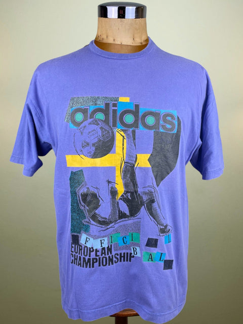 T-Shirt • 1992 • Euro 92 • Germany • Adidas Official Ball T-Shirt