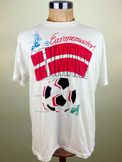 T-Shirt • 1992 • Euro 92 • Denmark • Champions Official T-Shirt