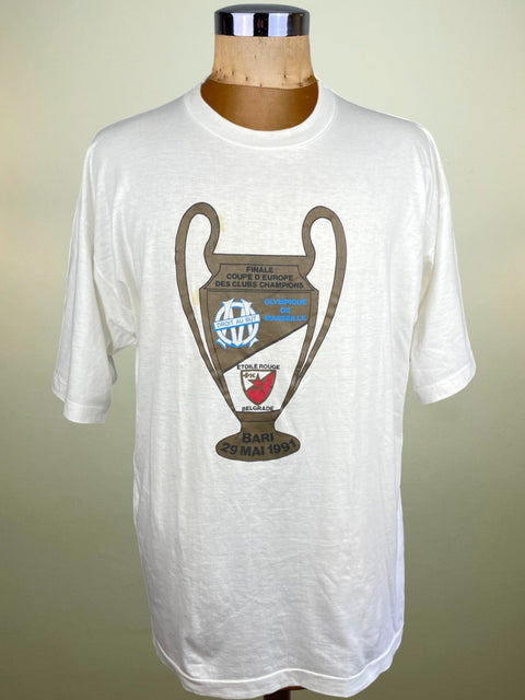 T-Shirt • 1991 • European Cup • Marseille vs Red Star • Bootleg T-Shirt