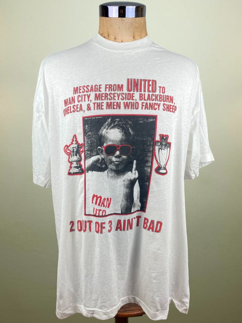 T-Shirt • 1993 • Premier League • Manchester United • Bootleg T-Shirt