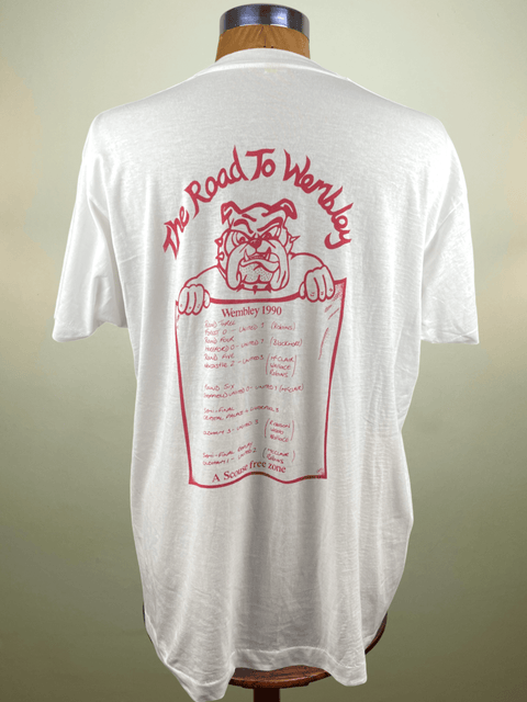 T-Shirt • 1990 • FA Cup • Manchester United • Bootleg T-Shirt - Calcio 90