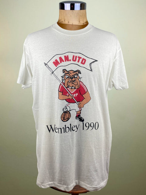 T-Shirt • 1990 • FA Cup • Manchester United • Bootleg T-Shirt