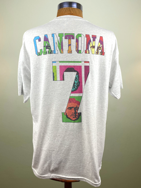 T-Shirt • 1996 • Premier League • Manchester United • Eric Cantona Bootleg T-Shirt