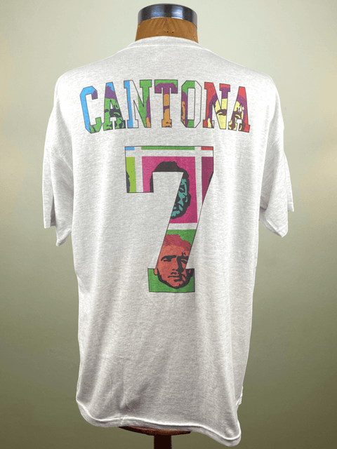 T-Shirt • 1996 • Premier League • Manchester United • Eric Cantona Bootleg T-Shirt - Calcio 90