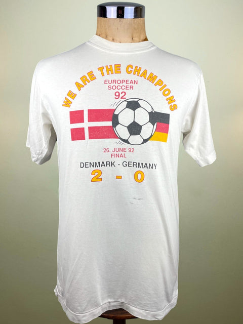 T-Shirt • 1992 • Euro 92 • Denmark • Champions Bootleg T-Shirt