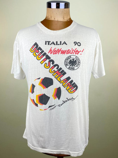 T-Shirt • 1990 • World Cup 90 • Germany • Bootleg Franz Beckenbauer T-Shirt