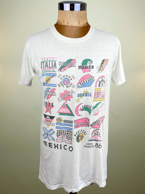 T-Shirt • 1986 • Mexico • World Cup 86 Bootleg T-Shirt