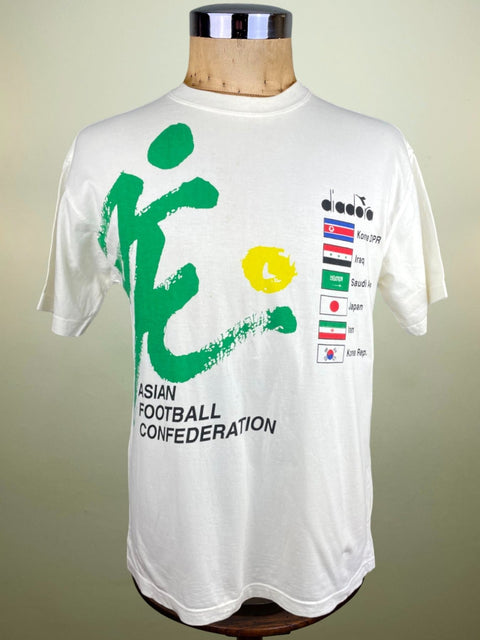 T-Shirt • 1994 • World Cup • Asian Football Confederation • Diadora Official T-Shirt