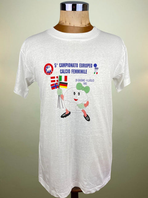 T-Shirt • 1993 • Women's Euros 93 • Italia • Official T-Shirt