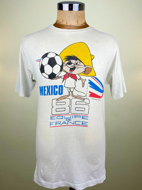 T-Shirt • 1986 • World Cup 86 • France • Mexico 86 Bootleg T-Shirt