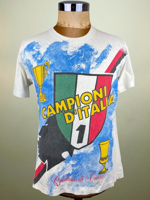 T-Shirt • 1991 • Serie A • Sampdoria • Bootleg Scudetto Winners T-Shirt