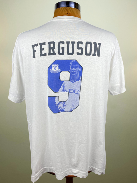 T-Shirt • 1995 • Premier League • Everton • Duncan Ferguson Bootleg T-Shirt