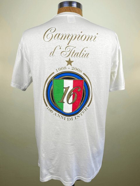 T-Shirt • 2008 • Inter • 16th Scudetto Official T-Shirt - Calcio 90