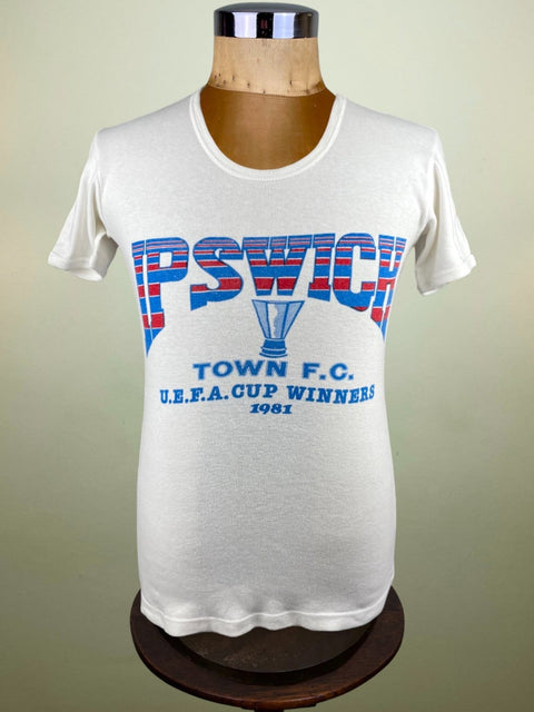 T-Shirt • 1981 • UEFA Cup • Ipswich • European Champions Bootleg T-Shirt