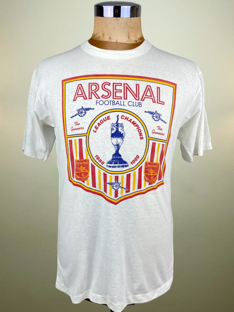 T-Shirt • 1989 • First Division • Arsenal • Champions Bootleg T-Shirt