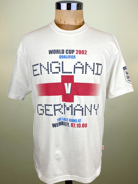 T-Shirt • 2000 • England vs Germany • World Cup Qualifiers Last Match at Wembley T-Shirt