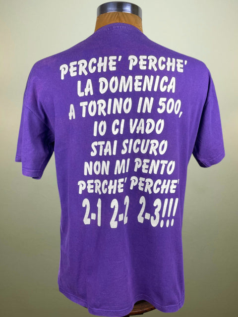 T-Shirt • 2008 • Fiorentina • 3-2 vs Juve Bootleg T-Shirt