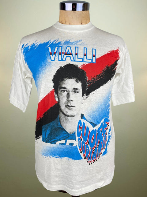 T-Shirt • 1991 • Serie A • Sampdoria • Gianluca Vialli Bootleg T-Shirt
