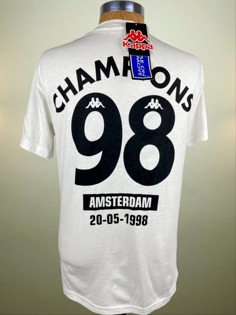 T-Shirt • 1998 • Champions League • Juventus • Cancelled Official Juve Kappa Winners T-Shirt