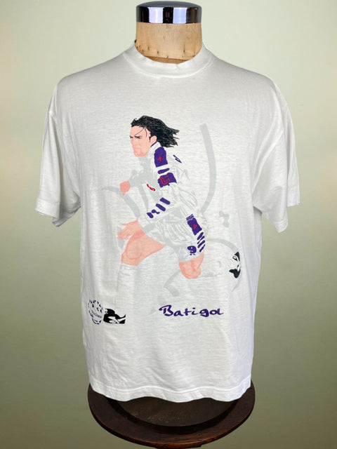 T-Shirt • 1998 • Fiorentina • Gabriel Batistuta Bootleg T-Shirt