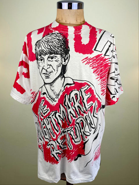 T-Shirt • 1991 • First Division • Nottingham Forest • Stuart Pearce Bootleg T-Shirt