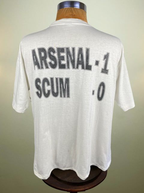 T-Shirt • 1993 • FA Cup • Arsenal vs Spurs • FA Cup Winners Tony Adams Bootleg T-Shirt