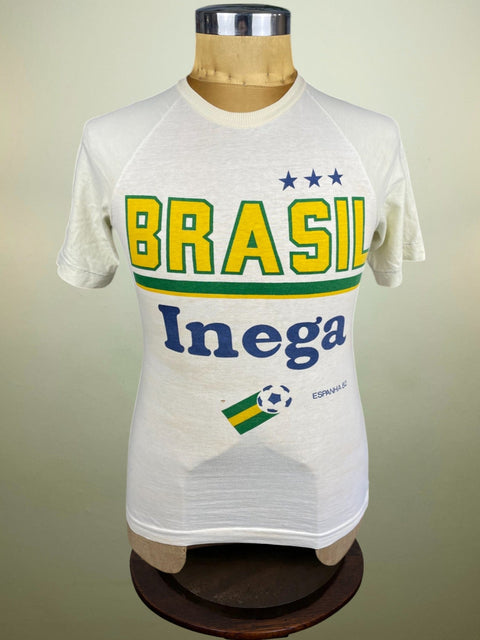 T-Shirt • 1982 • World Cup 82 • Brazil • Bootleg T-Shirt