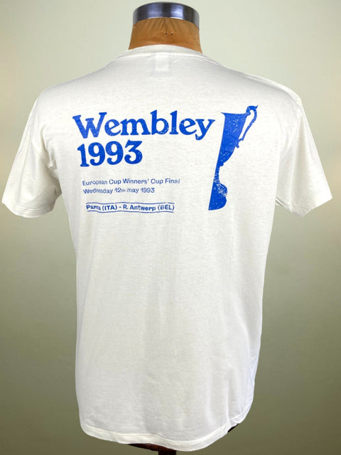 T-Shirt • 1993 • Cup Winners Cup • Parma vs Antwerp • Official Errea T-Shirt