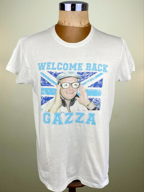 T-Shirt • 1992 • Serie A • Lazio • Paul Gascoigne Bootleg T-Shirt