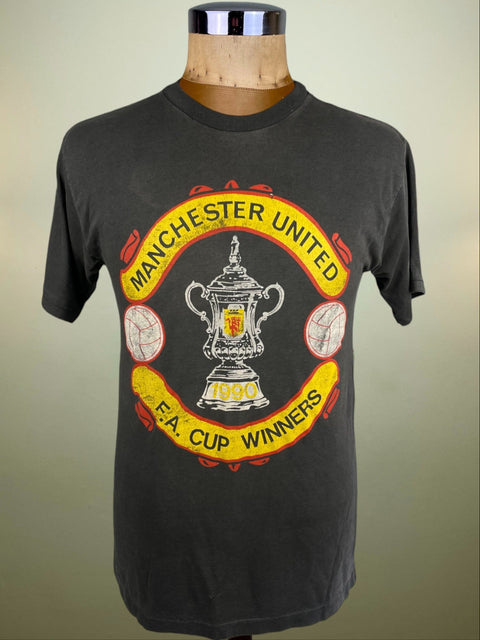 T-Shirt • 1990 • FA Cup • Manchester United • Bootleg Winners T-Shirt