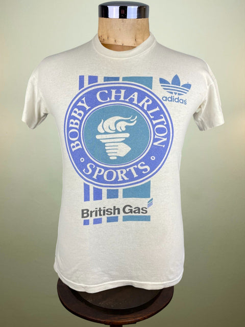 T-Shirt • 1991 • Adidas Bobby Charlton Sports Official T-Shirt