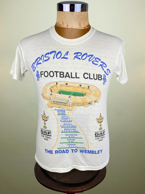 T-Shirt • 1990 • Leyland DAF Cup • Bristol Rovers • Bootleg Winners T-Shirt
