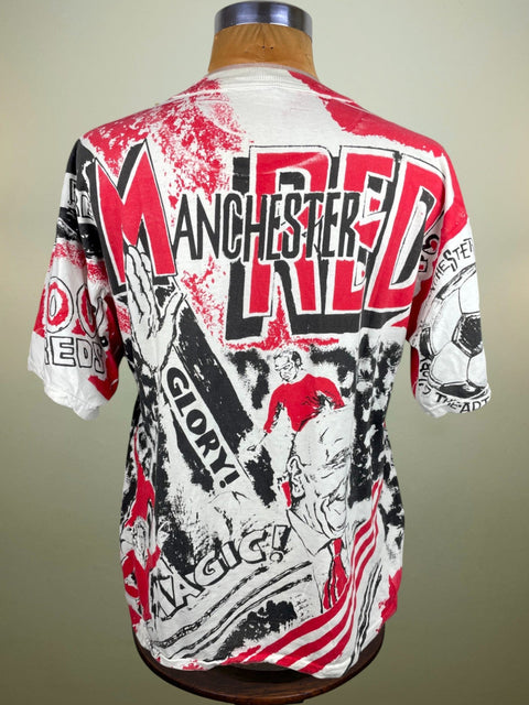 T-Shirt • 1991 • First Division • Manchester United • Bootleg T-Shirt