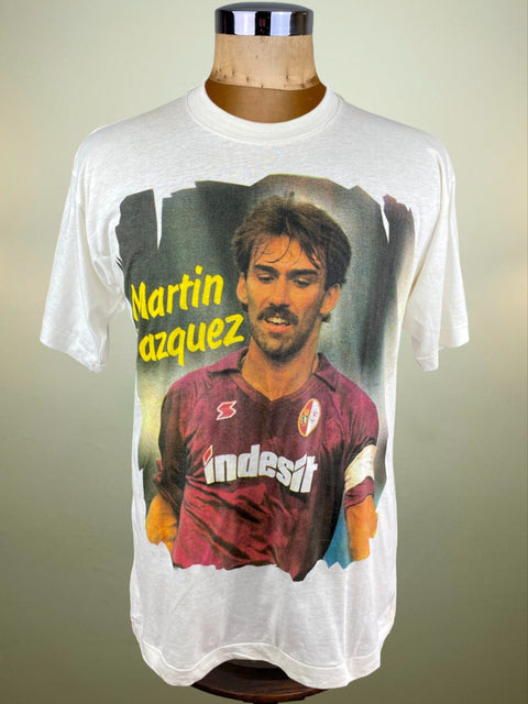 T-Shirt • 1991 • Serie A • Torino • Martin Vazquez Bootleg T-Shirt