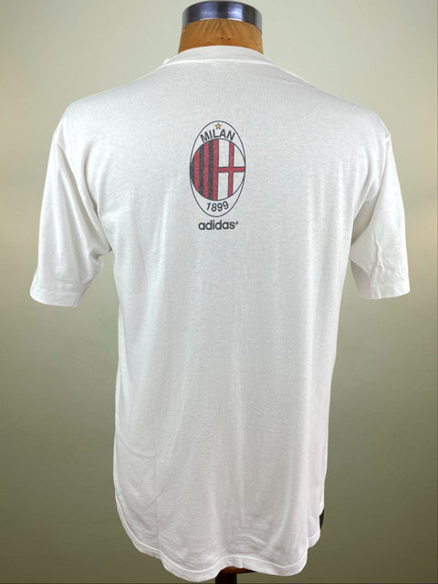 T-Shirt • 1992 • Serie A • AC Milan • Official Adidas T-Shirt