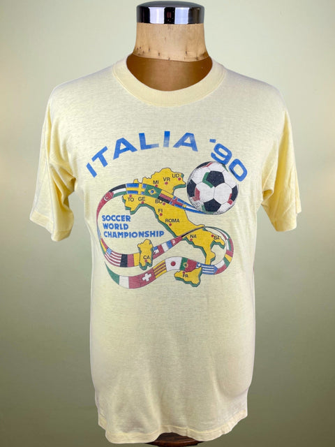T-Shirt • 1990 • World Cup 90 • Italia • Italia 90 Bootleg T-Shirt