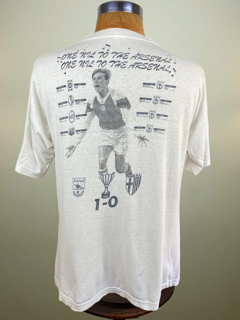 T-Shirt • 1994 • Cup Winners Cup • Arsenal vs Parma • Bootleg T-Shirt