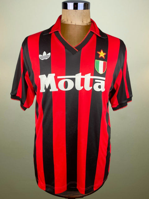 Jersey | Club | AC Milan | 1992 | Frank Rijkaard | vs Olimpija Ljubljana